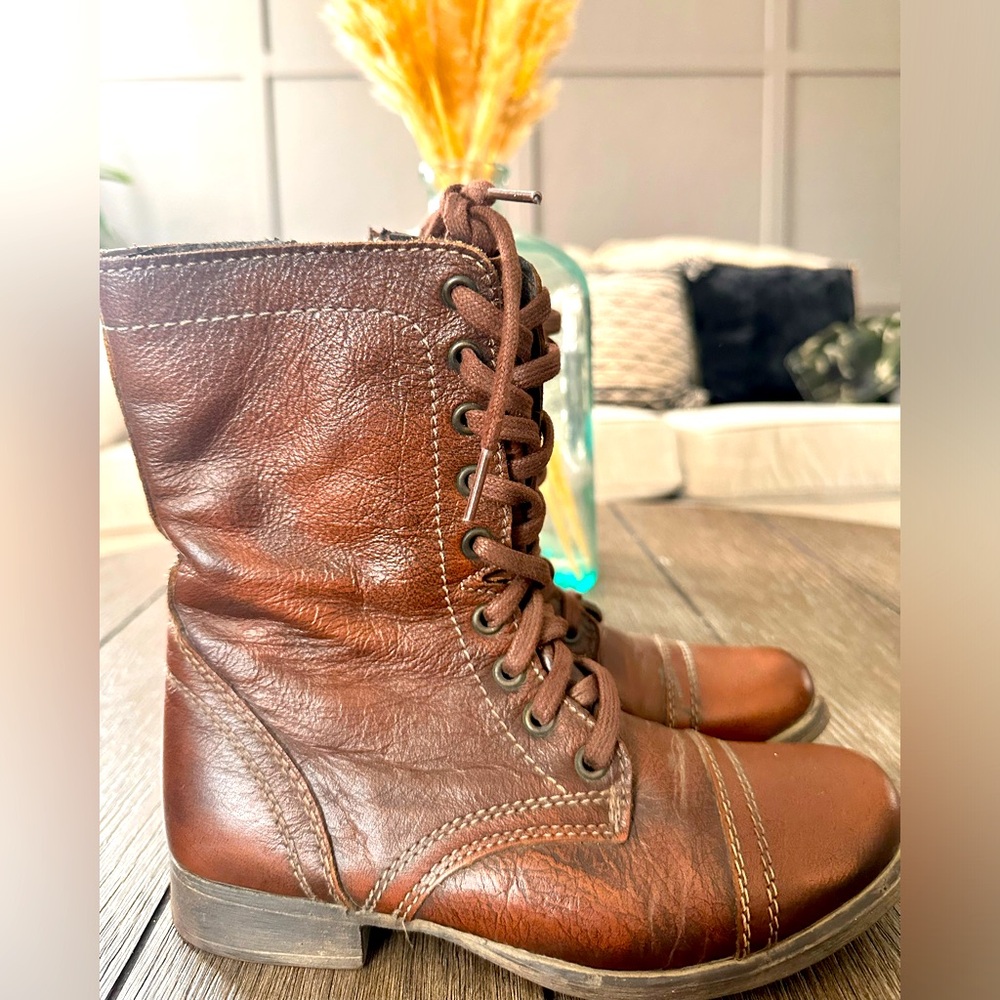 Steve Madden Troopa Combat Boots